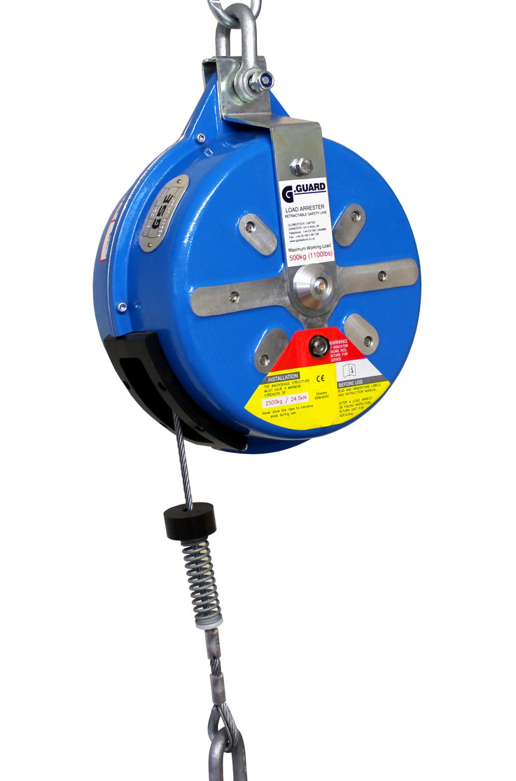 Guard 300kg SWL Load Arrestor Blocks - Galvanised Rope